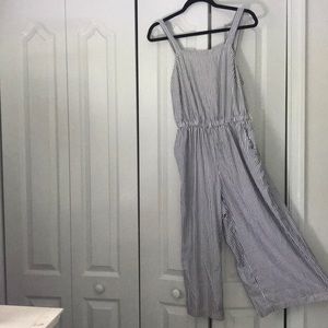Striped jumpsuit